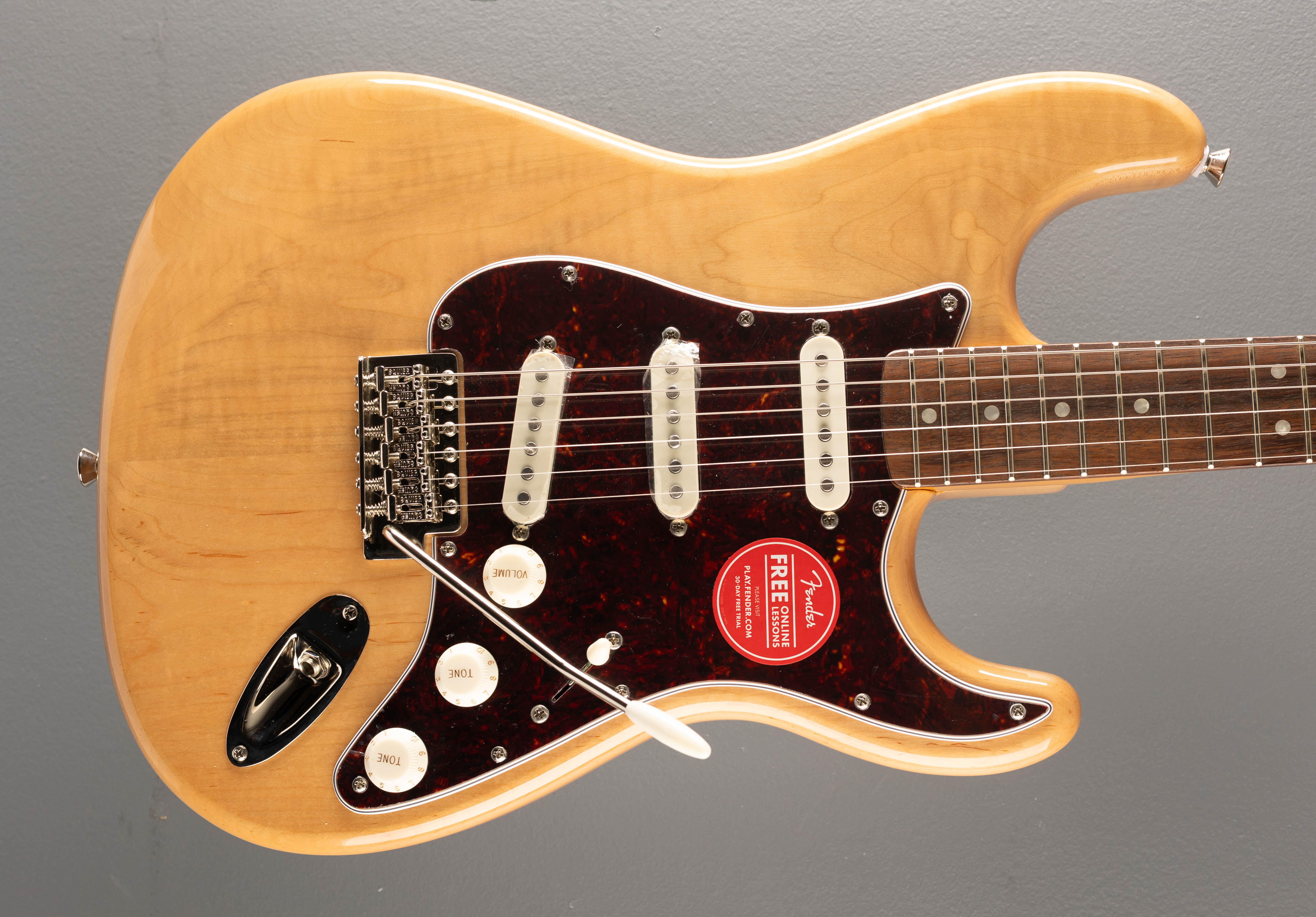Classic Vibe 70's Stratocaster – Natural – Dave's Guitar Shop
