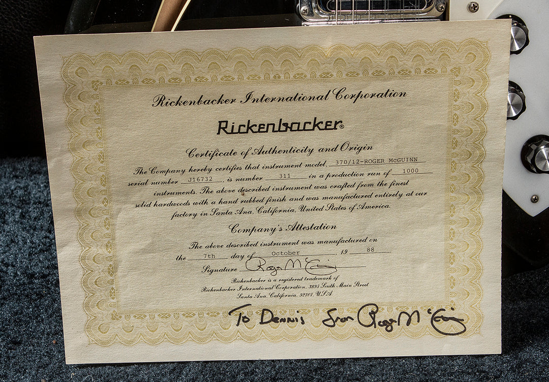 Limited Edition Model 370/12 Roger McGuinn '88