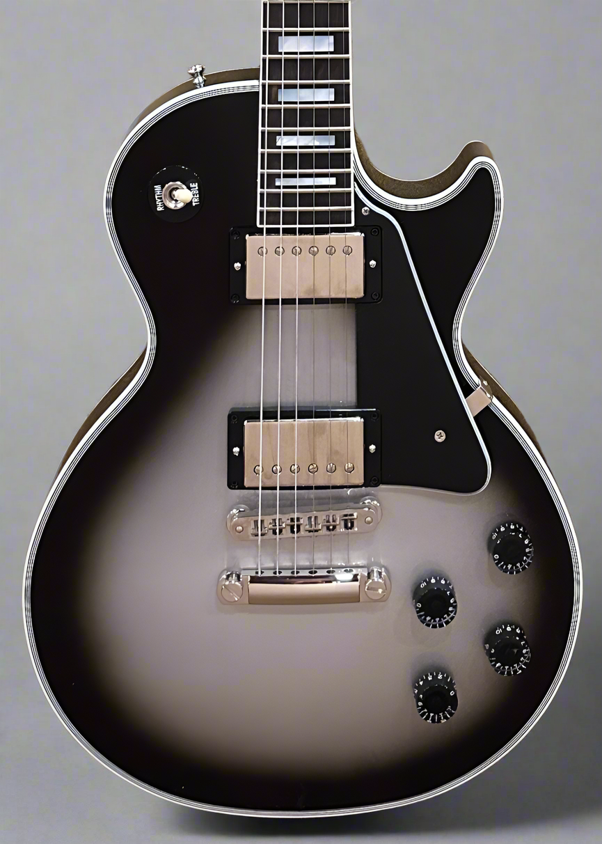 Les Paul Custom w/Ebony Fingerboard Gloss - Silverburst
