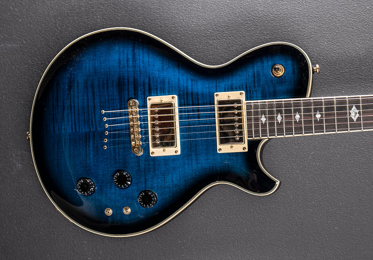 Patriot Limited Slim Body Mod Shop Custom - Blue Burst – Dave's