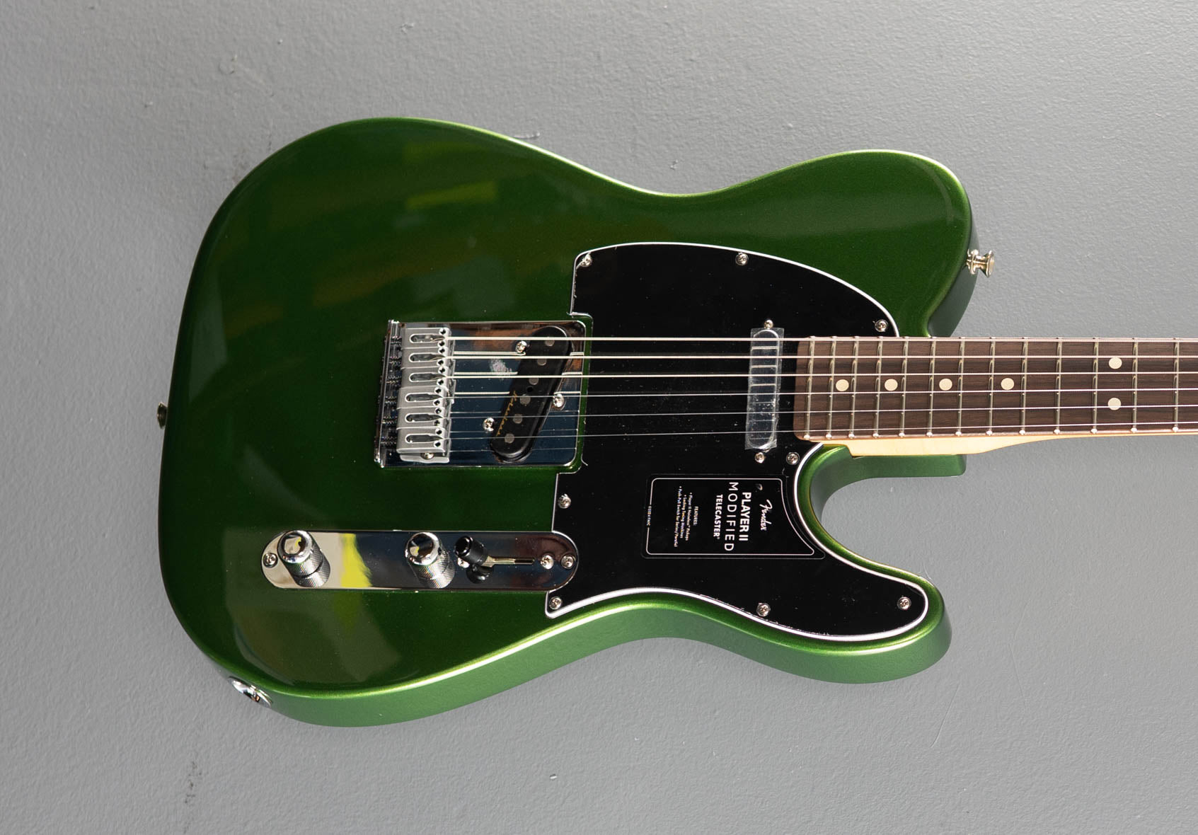 Player II Modified Telecaster - Harvest Green Metallic – Dave's