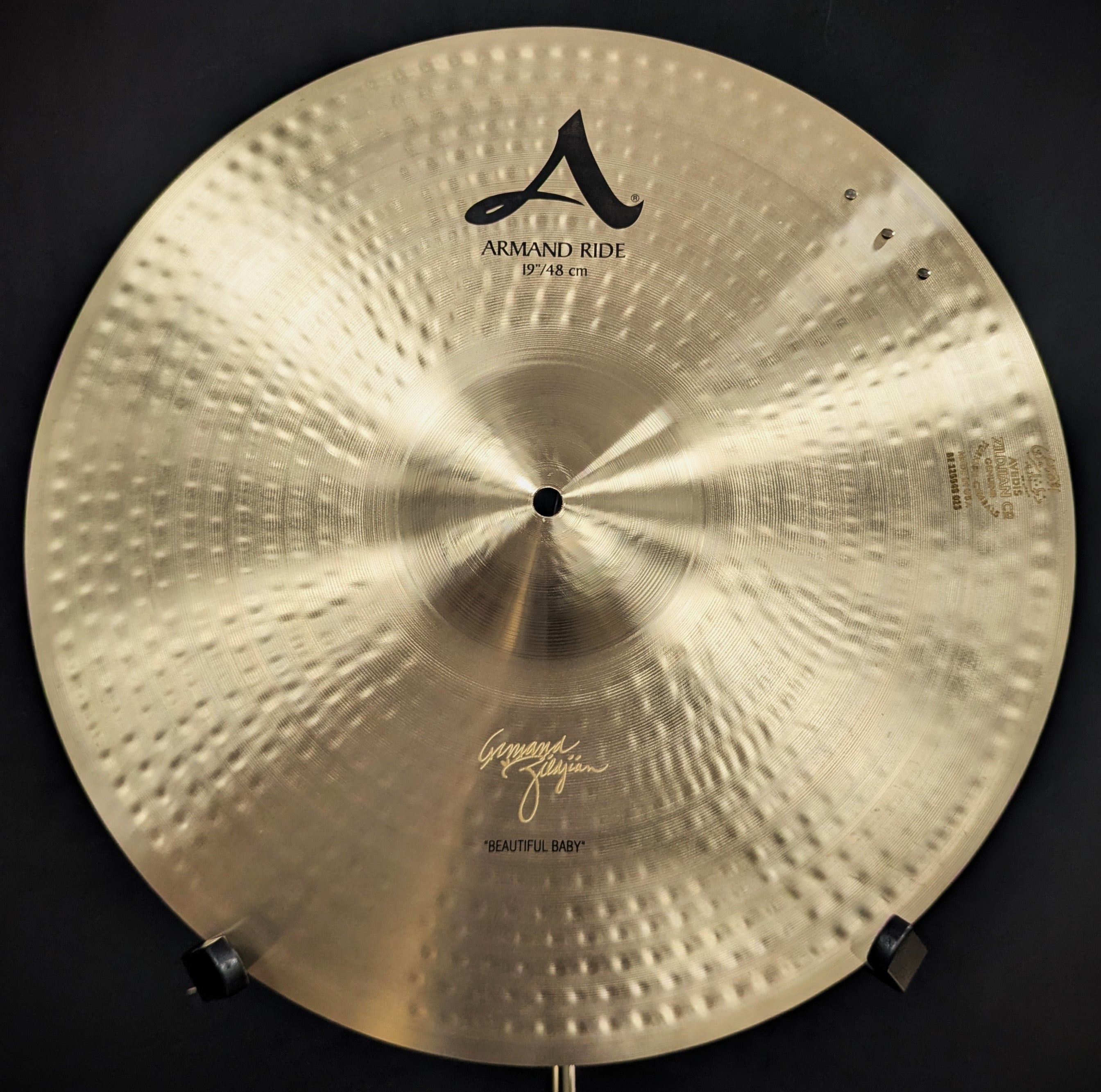 19 Inch Armand Zildjian Beautiful Baby Cymbal – Dave's Guitar Shop