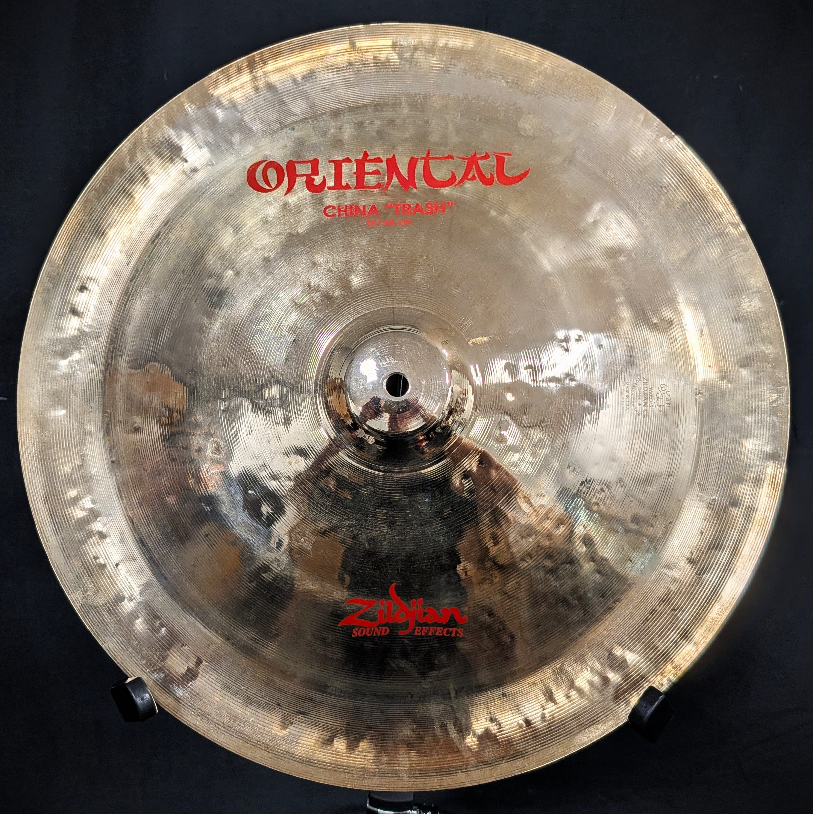 18 Inch Oriental China Trash – Dave's Guitar Shop