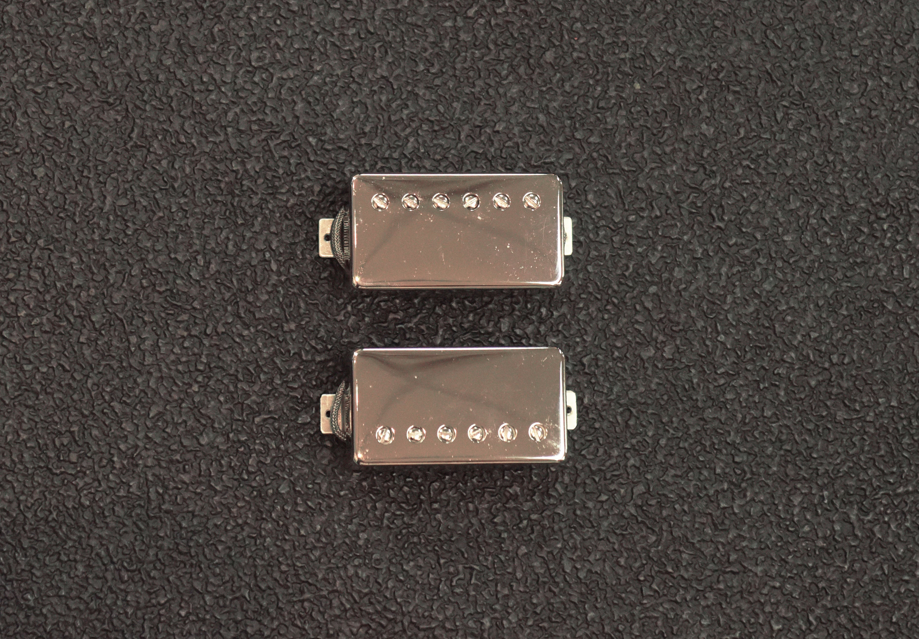 Duane Allman Gold Top, Cherry Burst Humbucker Pickup Set - Nickel