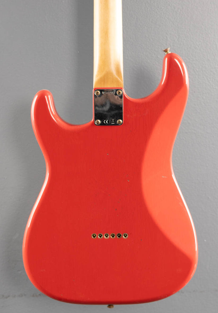1960 Journeyman Relic Hardtail Stratocaster - Fiesta Red