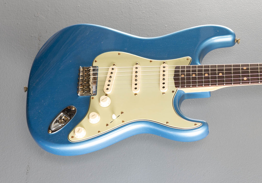 1960 Journeyman Relic Hardtail Stratocaster - Lake Placid Blue