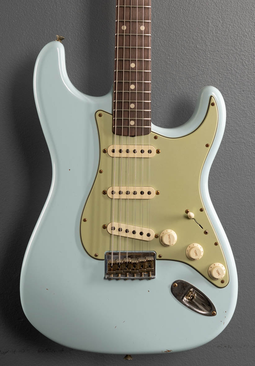 1960 Journeyman Relic Hardtail Stratocaster - Sonic Blue
