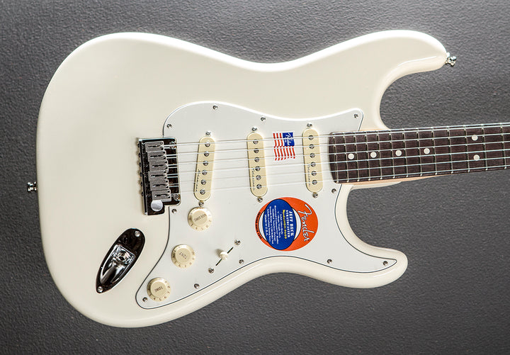 Jeff Beck Stratocaster - Olympic White