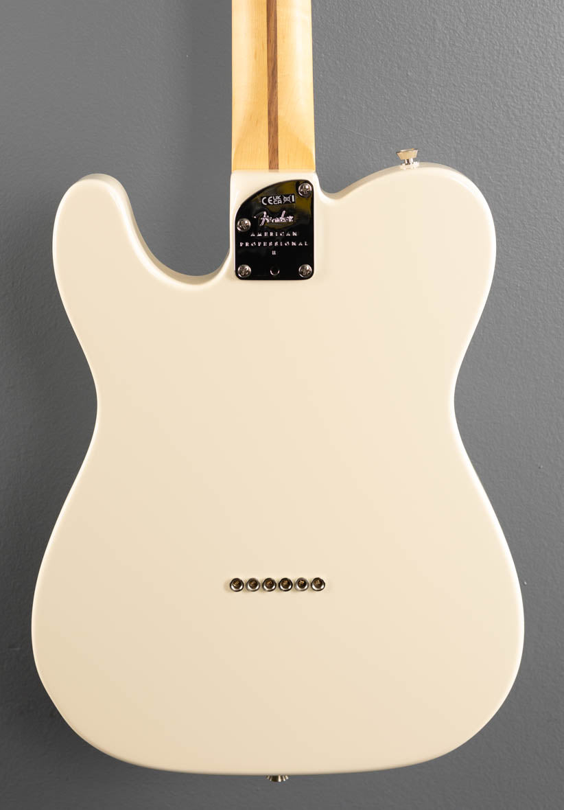 American Professional II Telecaster - Olympic White w/Rosewood
