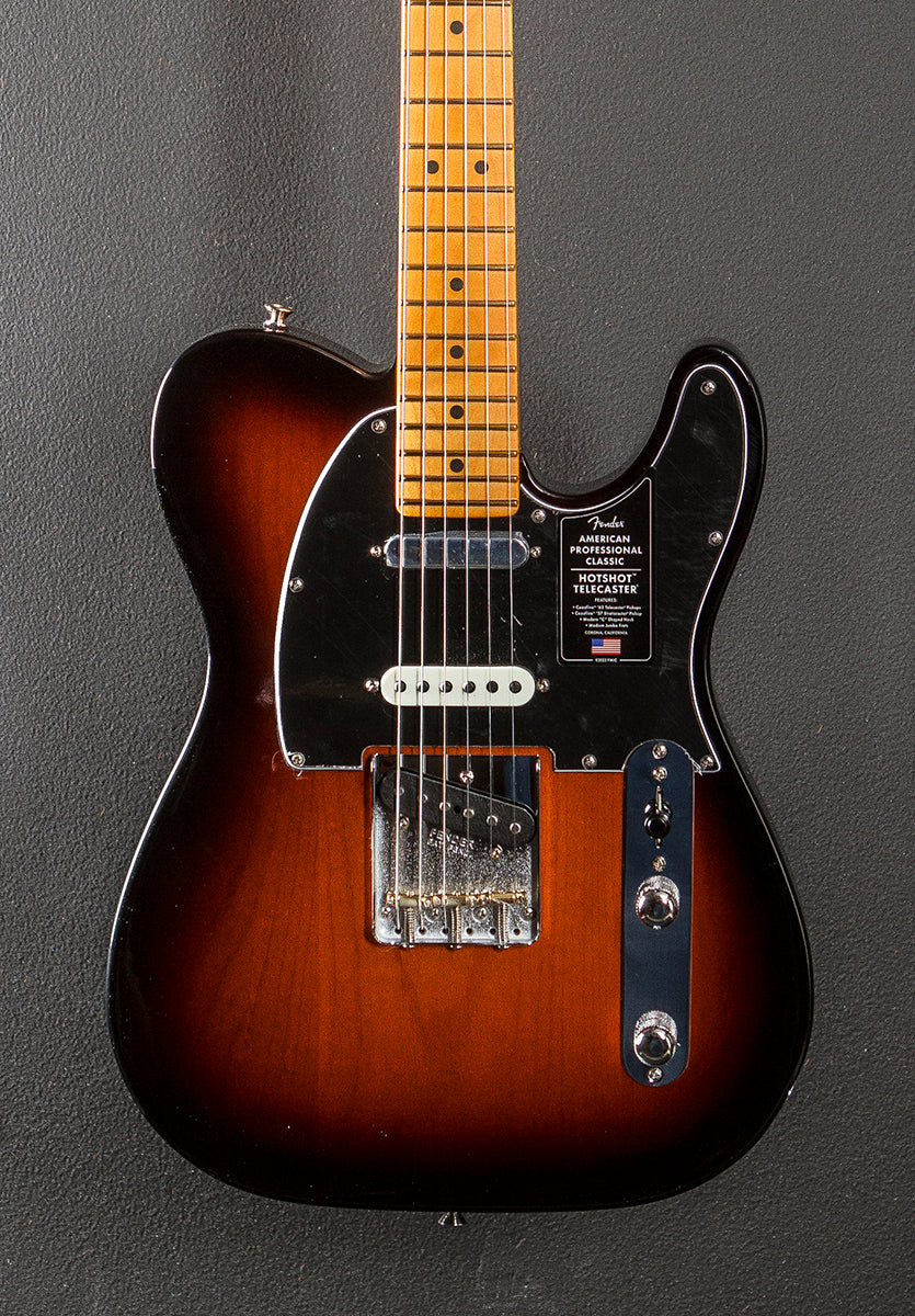 American Professional Classic Hotshot Telecaster - 3 Color Sunburst w/Maple