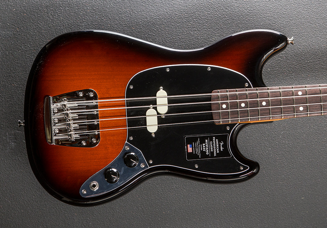 American Professional Classic Mustang Bass - 3 Color Sunburst