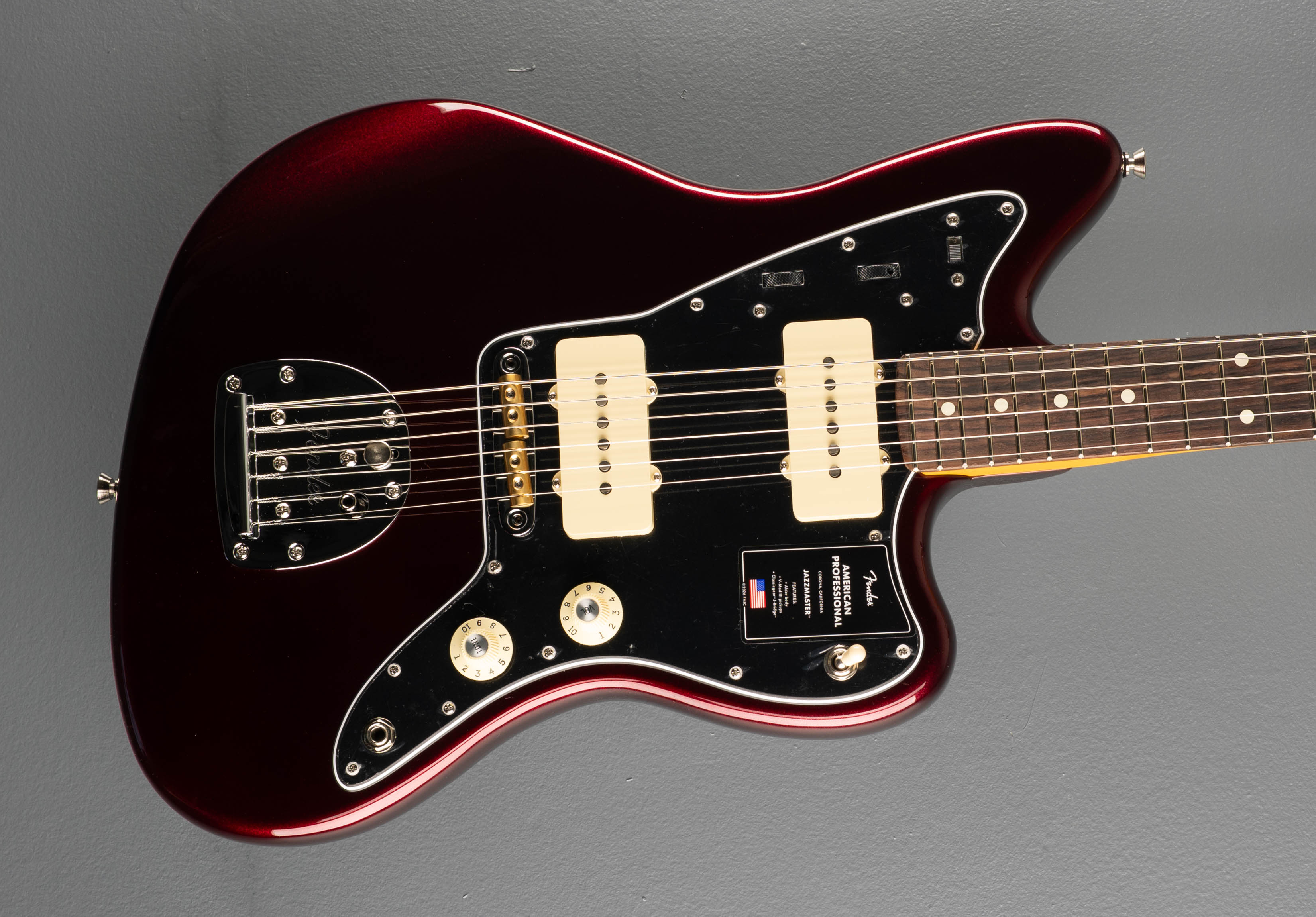 ギター Fender American Professional Jazzmaster American Professional Jazzmaster – Oxblood w/ Rosewood – Dave's