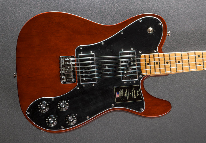 American Vintage II 1975 Telecaster Deluxe - Mocha