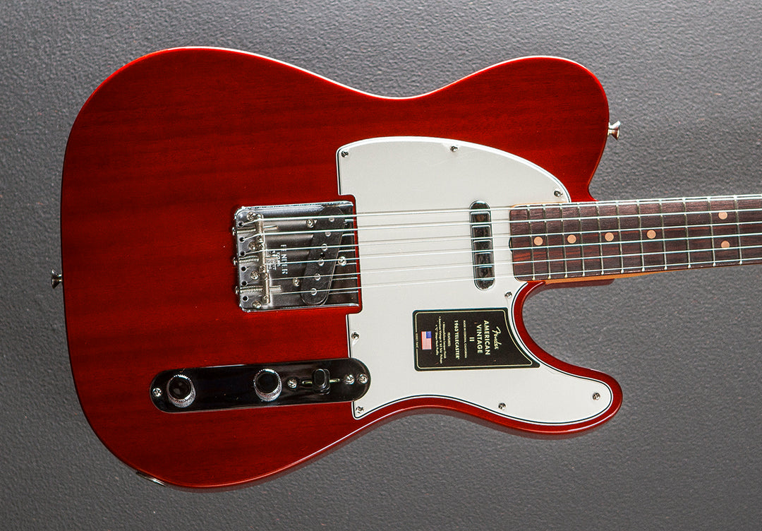 American Vintage II 1963 Telecaster - Crimson Red Transparent