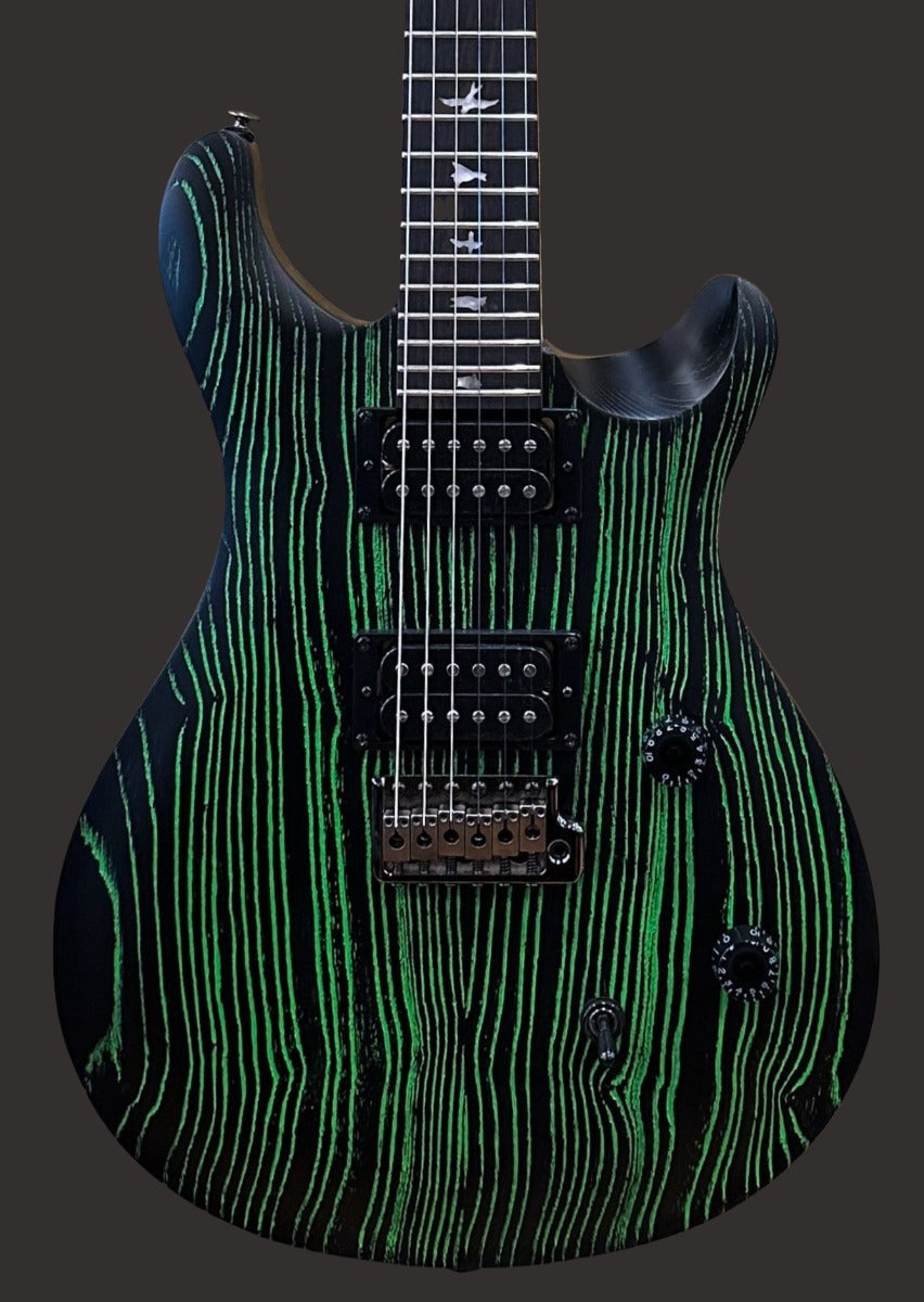 SE Swamp Ash CE-24 Sandblasted Limited Edition - Sandblasted Green