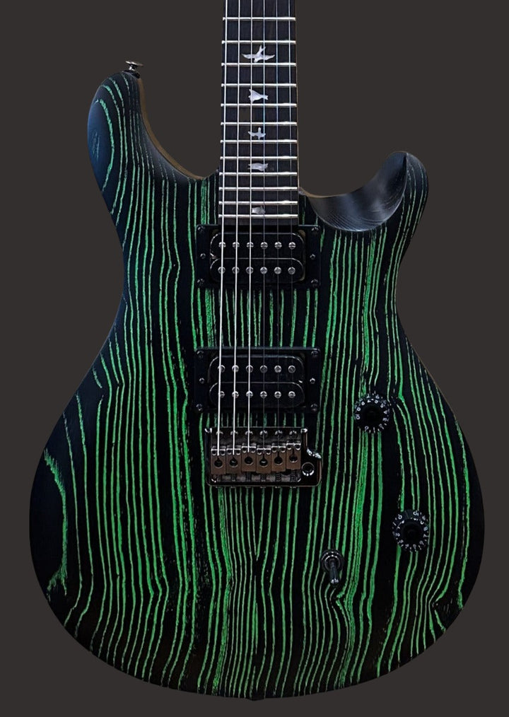 SE Swamp Ash CE-24 Sandblasted Limited Edition - Sandblasted Green