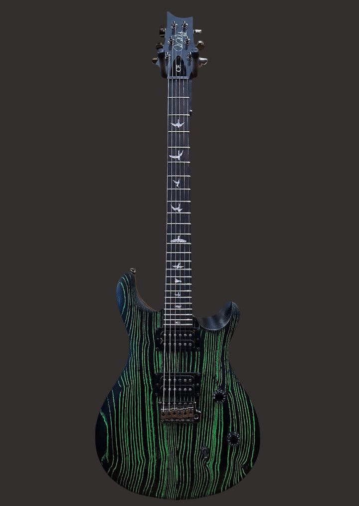 SE Swamp Ash CE-24 Sandblasted Limited Edition - Sandblasted Green