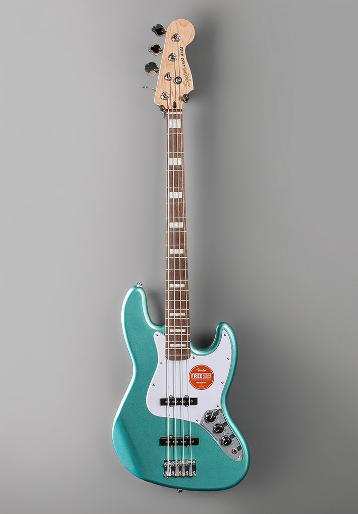 Affinity Series Active Jazz Bass - Mystic Seafoam Green w/Indian Laurel