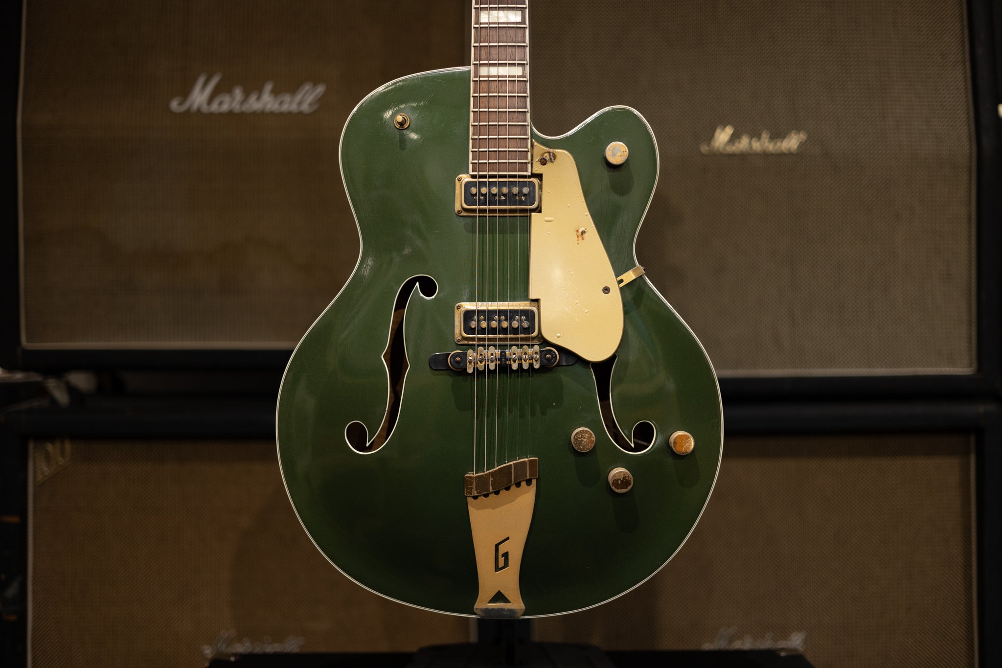 1955 Gretsch Country Club- Cadillac Green – Dave's Guitar Shop