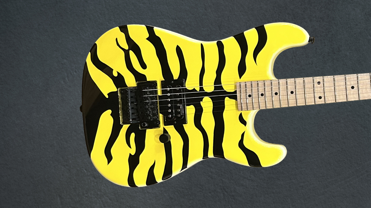 GL-200MT- YELLOW W/ TIGER GRAPHIC – Dave's Guitar Shop