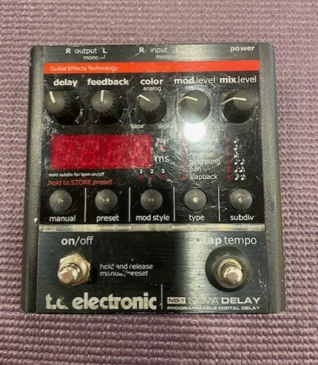t.c.electronic ND-1 NOVA DELAY 中古 音よし