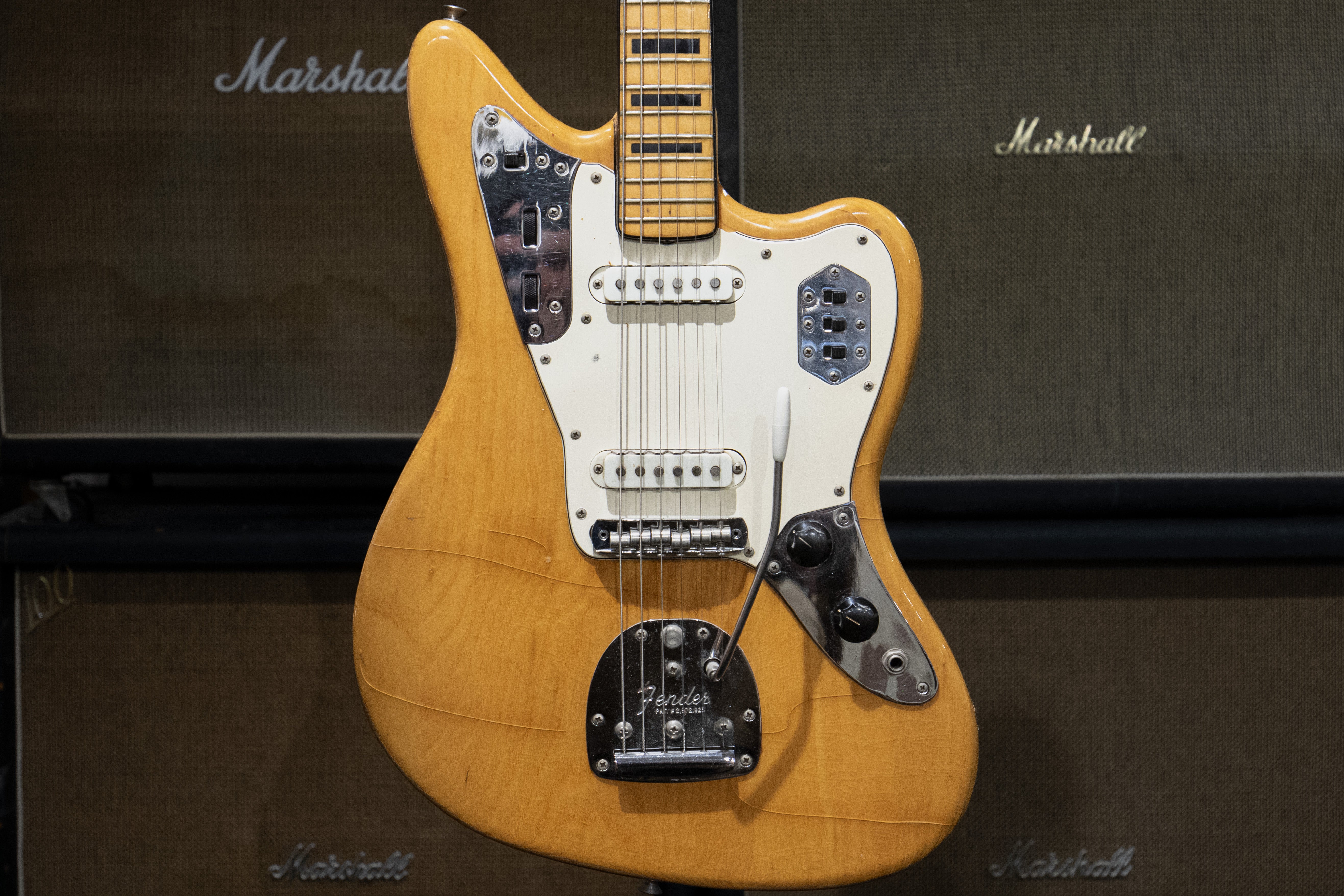 1973 Fender Jaguar - Natural – Dave's Guitar Shop