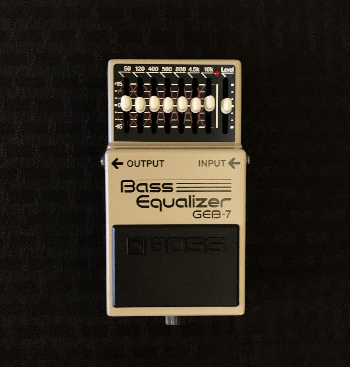 boss bass equalizer pedal GEB-7 Bass Equalizer – Dave's Guitar Shop