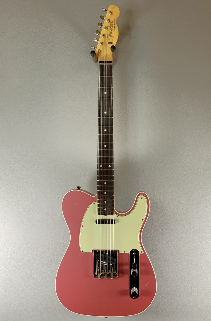 1960 Journeyman Relic Tele Custom-Burgundy Mist Metallic