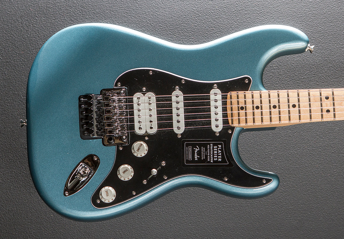 Fender player stratocaster floyd on sale rose hss tidepool