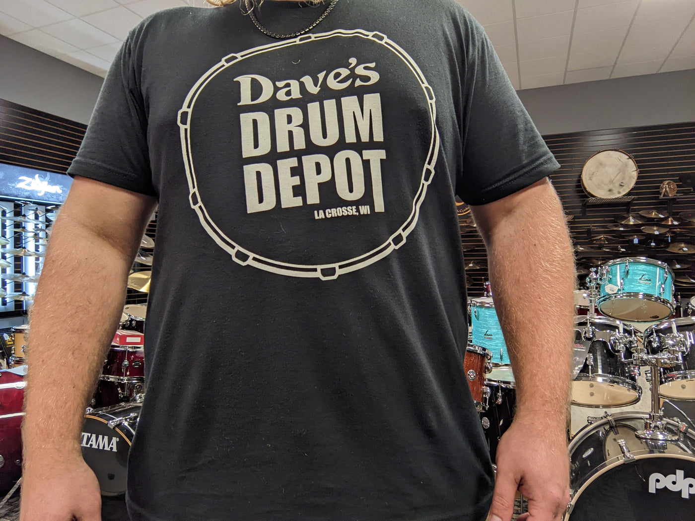 Drum Depot Original T-Shirt - Black