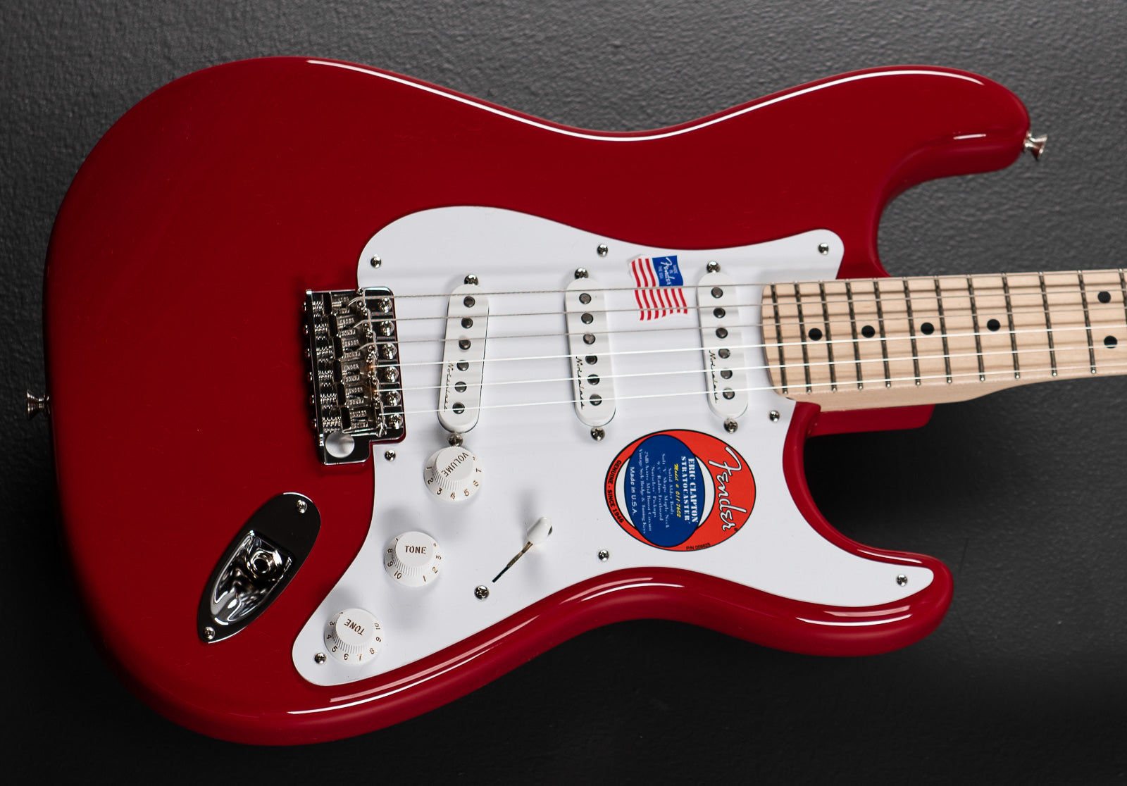 Eric Clapton Stratocaster - Torino Red – Dave's Guitar Shop