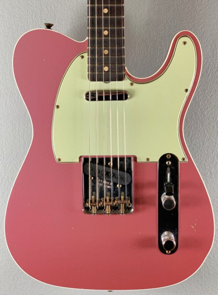 1960 Journeyman Relic Tele Custom-Burgundy Mist Metallic