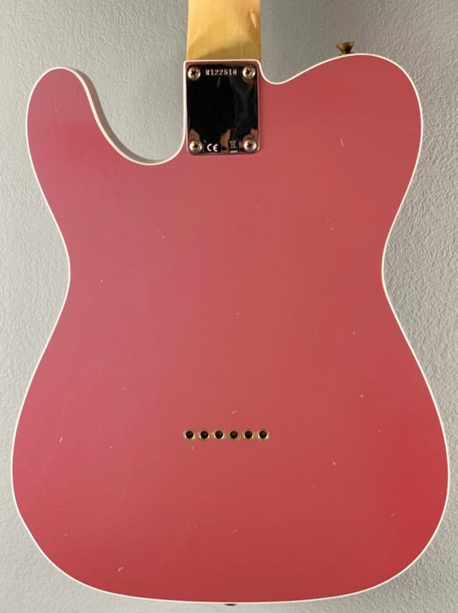 1960 Journeyman Relic Tele Custom-Burgundy Mist Metallic