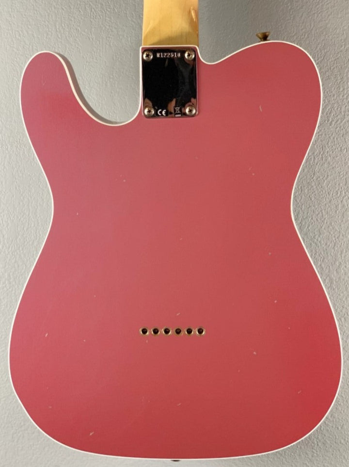 1960 Journeyman Relic Tele Custom-Burgundy Mist Metallic