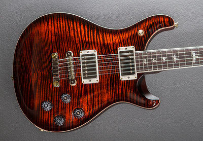 McCarty 594 10 Top - Fire Red Burst