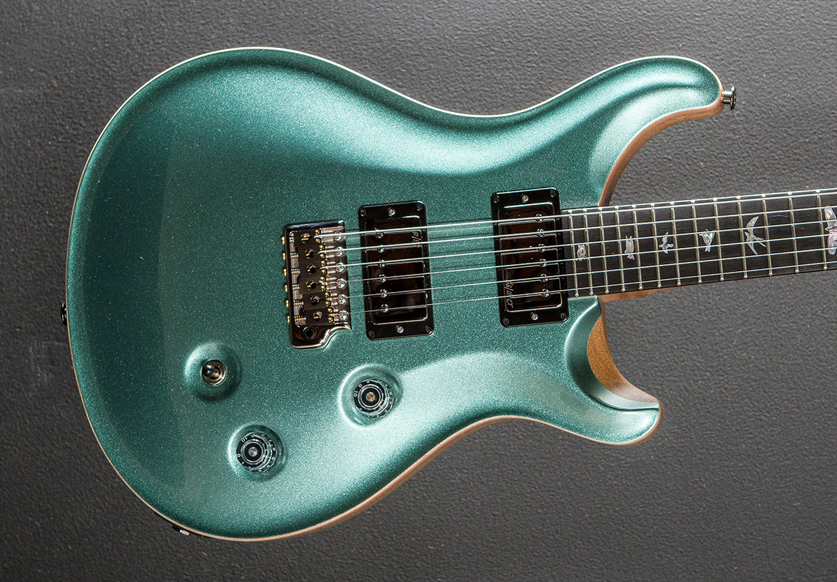 ギター PRS Custom24 KID Ltd Wood Library Custom 24 Wood Library Limited – Frost Green Metallic w/Korina