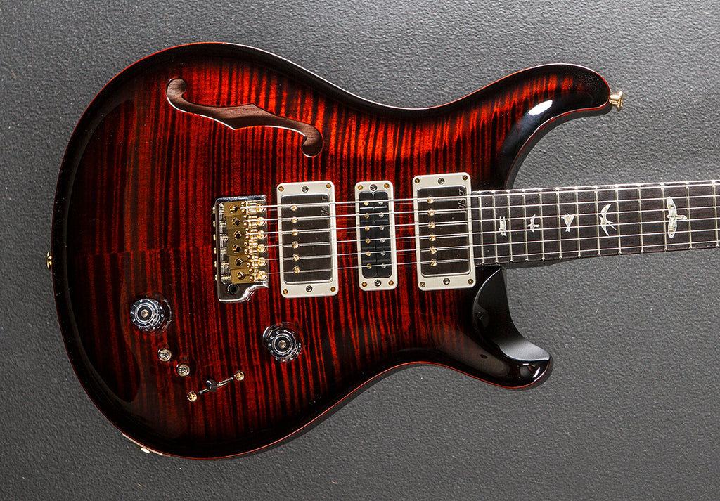 ギター PRS Special 22 Semi-hollow 10 top PRS Special Semi-Hollow 10 Top Electric Guitar - Yellow Tiger