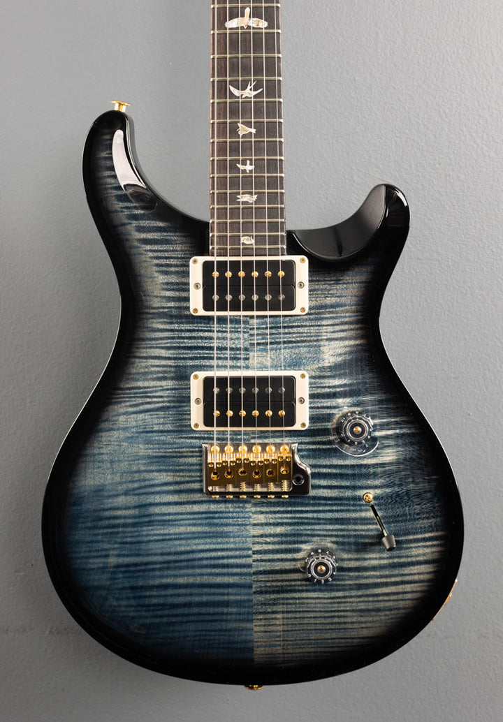 Custom 24 10 Top - Faded Whale Blue Wraparound Smokeburst
