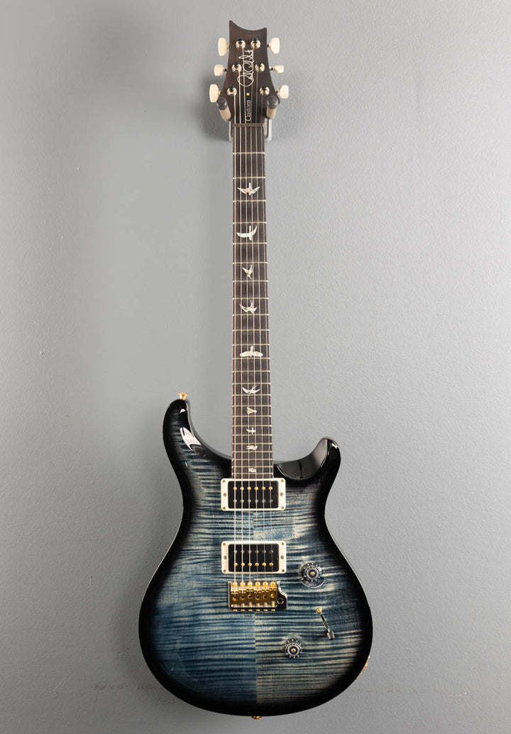 Custom 24 10 Top - Faded Whale Blue Wraparound Smokeburst