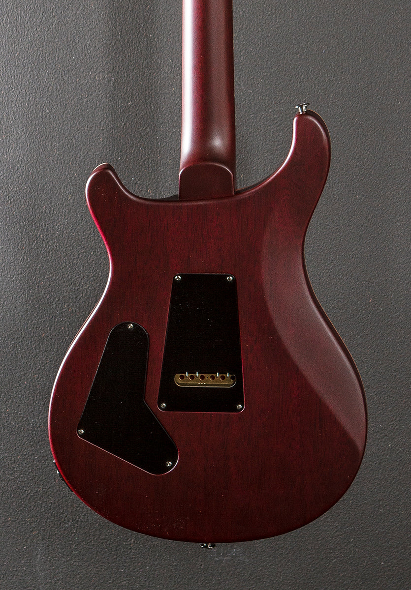 Custom 24 Semi-Hollow Wood Library Limited - Charcoal Purple Burst w/Korina