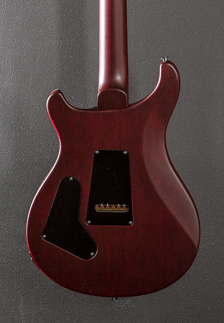 Custom 24 Semi-Hollow Wood Library Limited - Charcoal Purple Burst w/Korina