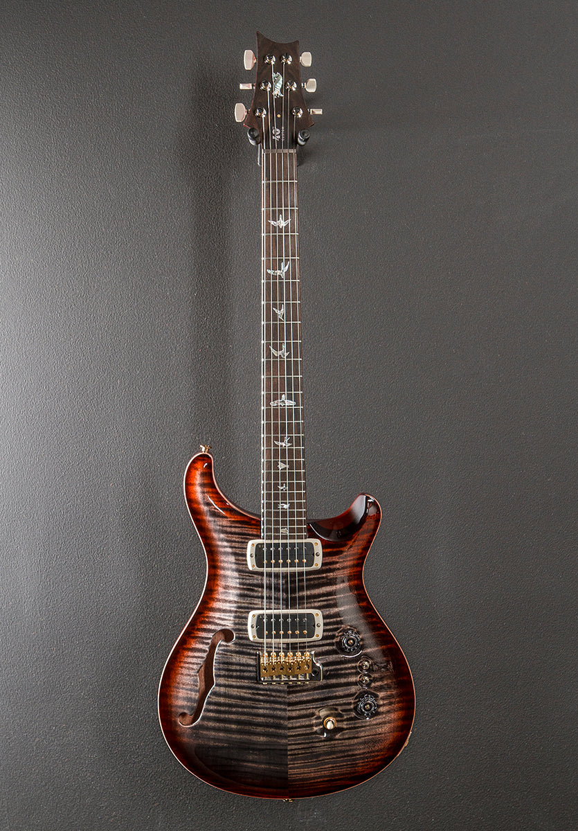 40th Anniversary Custom 24-08 Semi-Hollow Limited Edition - Charcoal Cherry Burst