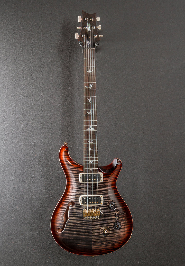 40th Anniversary Custom 24-08 Semi-Hollow Limited Edition - Charcoal Cherry Burst