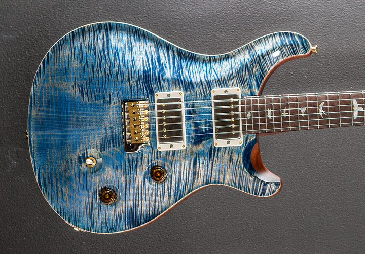 Custom 24 Wood Library Limited – Faded Blue Jean w/Brazilian