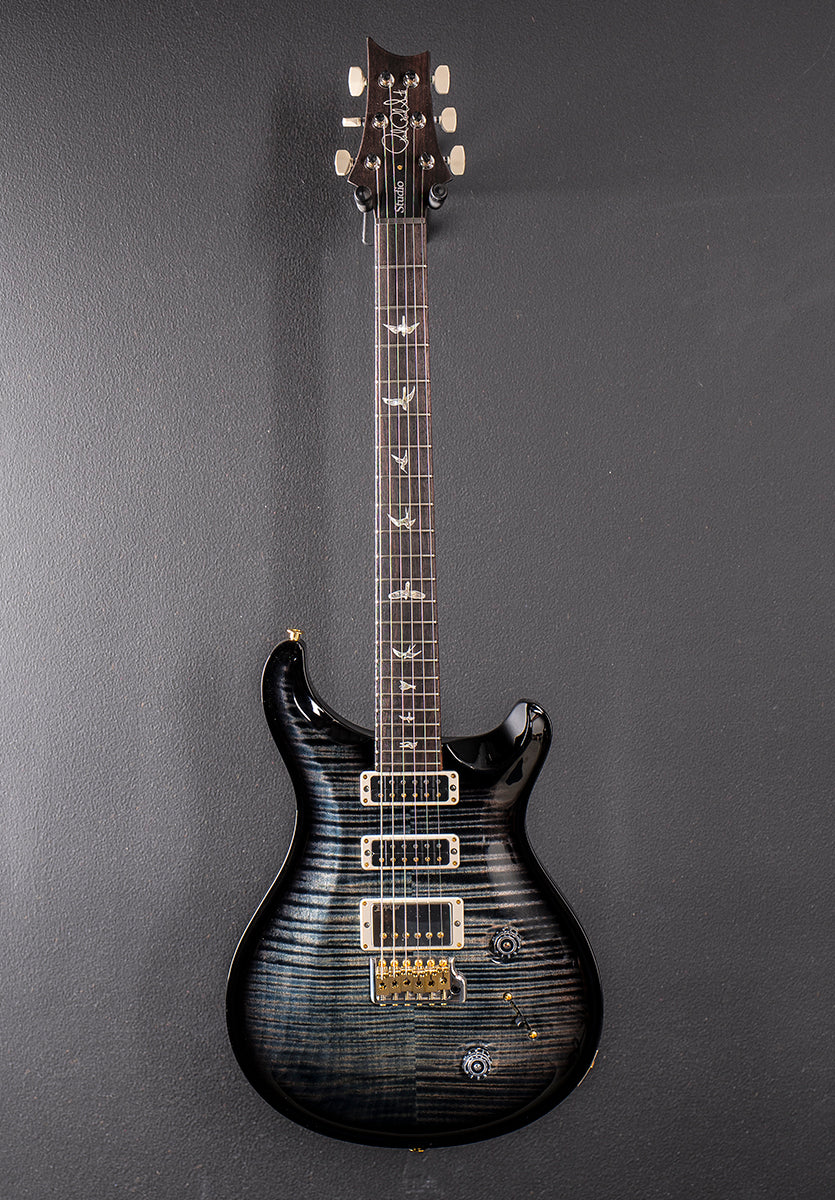 Studio 10 Top - Faded Whale Blue Smokeburst