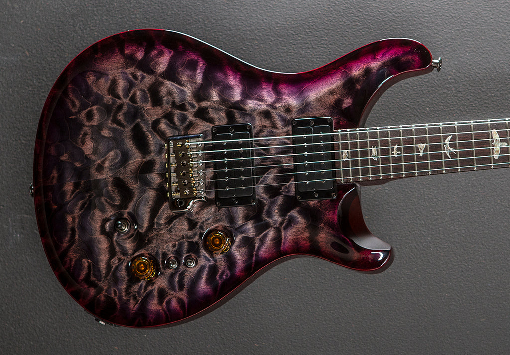 Custom 24-08 Select Top - Charcoal Purple Burst – Dave's Guitar Shop