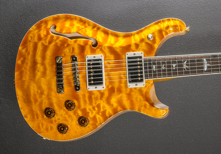 McCarty 594 Semi-Hollow Wood Library Limited - Santana Yellow w/Ash