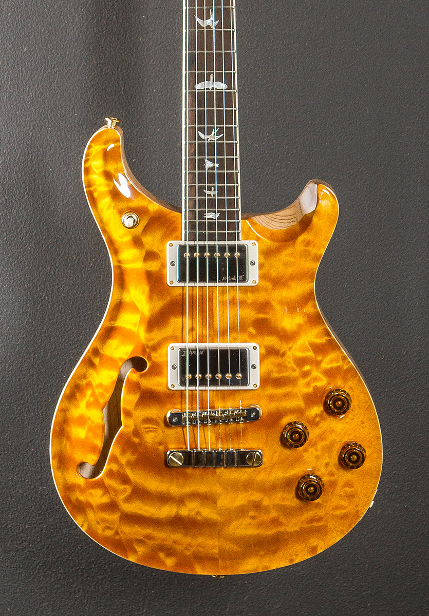 McCarty 594 Semi-Hollow Wood Library Limited - Santana Yellow w/Ash