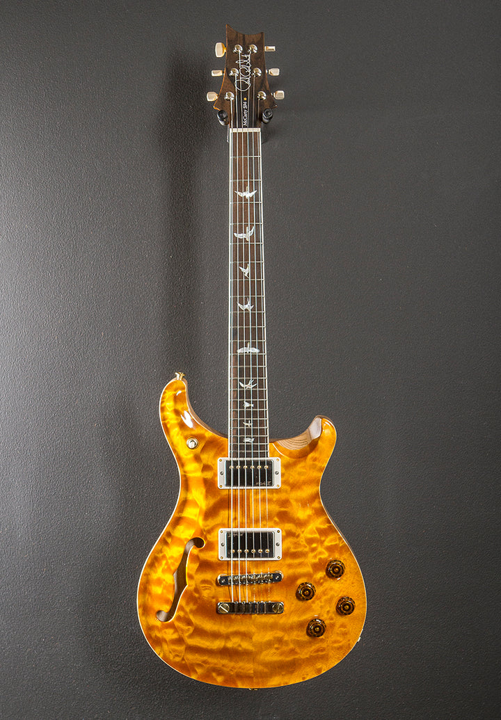 McCarty 594 Semi-Hollow Wood Library Limited - Santana Yellow w/Ash