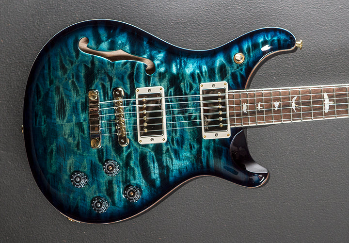 McCarty 594 Semi-Hollow Wood Library Limited - Cobalt Blue w/Ash